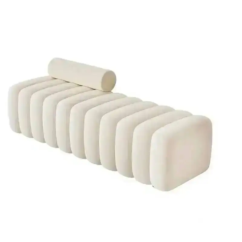 Living Room Luxury Shoe Household Stool Changing Furniture Doorway Bench Bedroom Bed End Stools Cloakroom Sofa Ottomans m