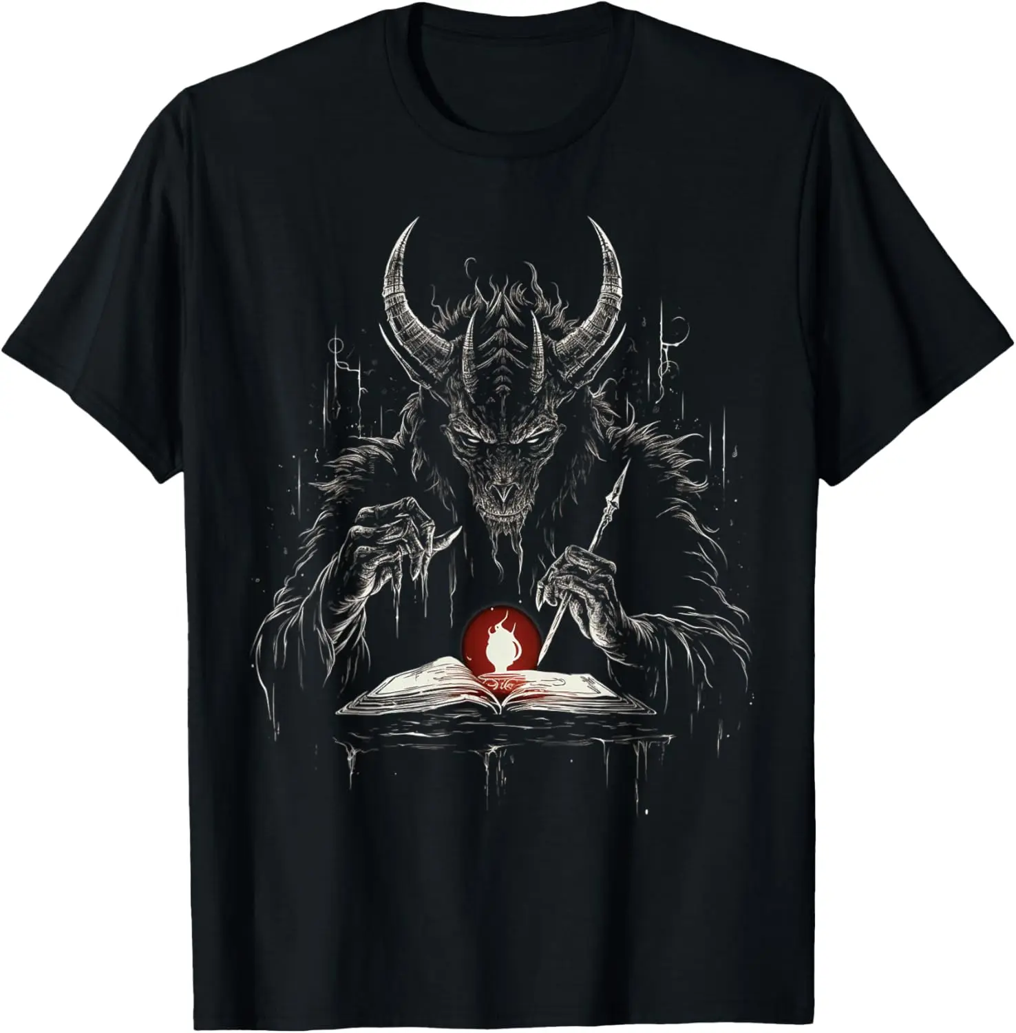 Devil Summoning Demon Magic Occult Gothic Satanic T-Shirt