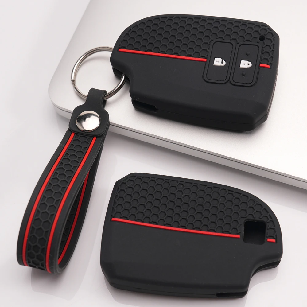 Protective Key Cover With Wrist Strap For Toyota Yaris X Yaris L Sedan Vios FS EZ Verso Vitz Aqua Prius C IQ Ractis Belta