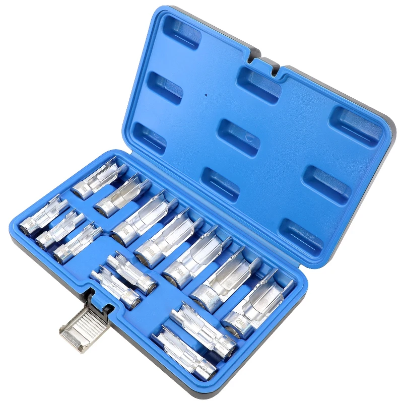 

Open Tube Remove Sleeve Slotted Oxygen Sensor Wrench Diesel Spray Tube Hexagon Special Auto Repair Tool