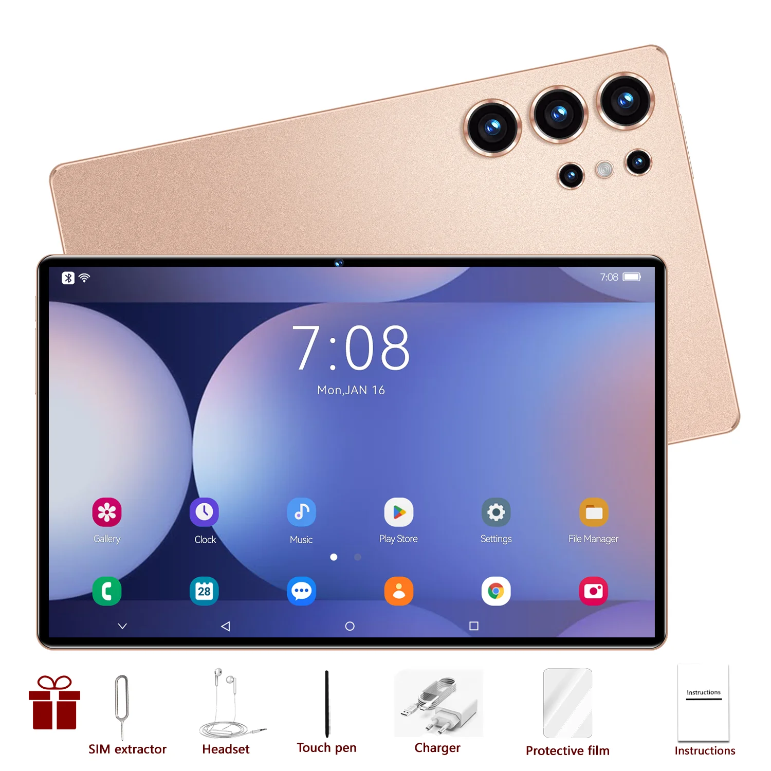 2025 S25 UItra Tablet Android 15 Tablette 22GB+2T Tablet PC WiFi Snapdragon 8 Gen3 Original Global Version 5G Dual SIM Card
