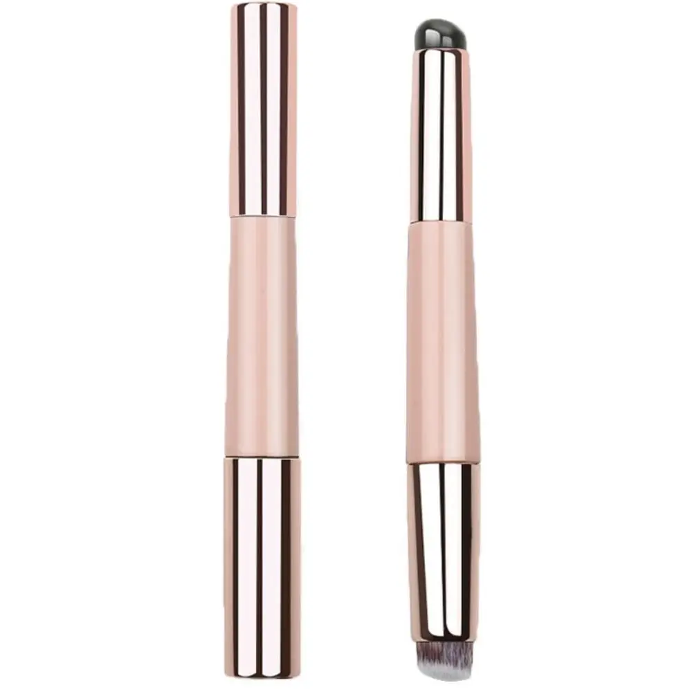 Double-headed Silicone Lip Brush Lipstick Applicator Portable Concealer Makeup Brush Multipurpose for Lipsticks