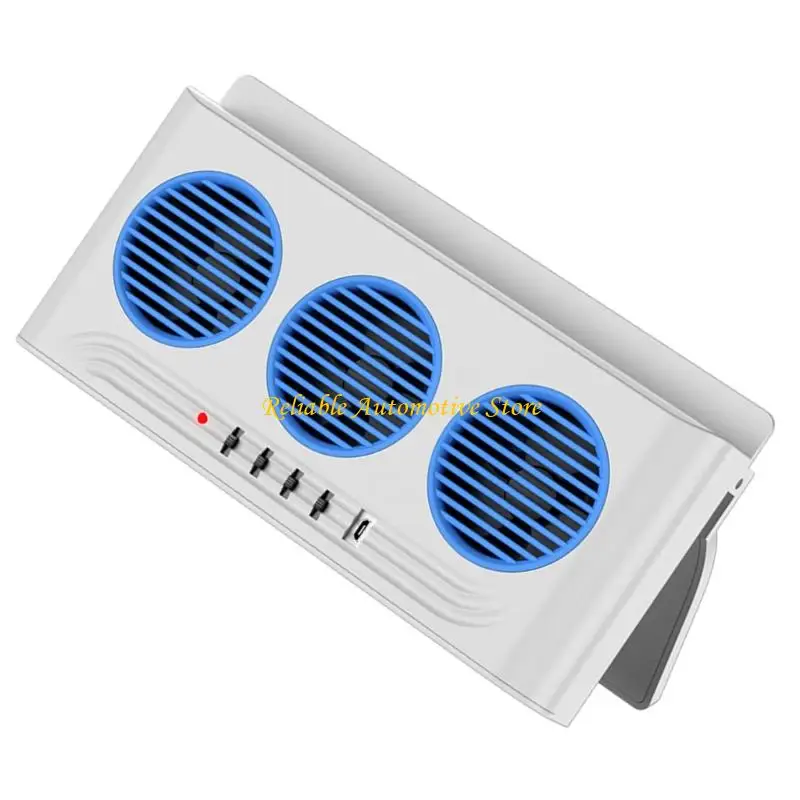 M68B Car Window Fan Solar Drive Ventilation Fan Cooling System For Clean Cabin Air