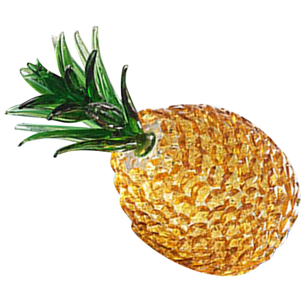 

Crystal Pineapple Ornament Creative Crystal Desktop Decoration Compact Size Break Dull Space Home Decor Pineapple Statue