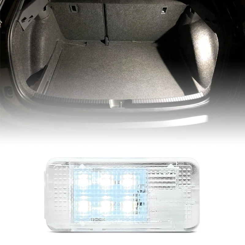 

1Pcs For Dacia Lodgy Duster Dokker Duster Sandero Logan Smart Fortwo C453 W453 For Lada Xray LED Trunk Luggage Light
