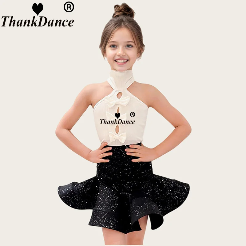 Sukienki do tańca latynoamerykańskiego dla dzieci, dziewczęce stroje do tanga, salsy, samby, tańca towarzyskiego, sukienki do tańca latynoamerykańskiego, stroje konkursowe, kostiumy latynoamerykańskie dla dzieci.