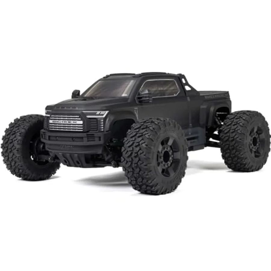 

RC Truck 1/10 Big Rock 4X4 223S BLX BRUSHLESS Street Truck RTR Black DSC Batteries and Charger Not Included