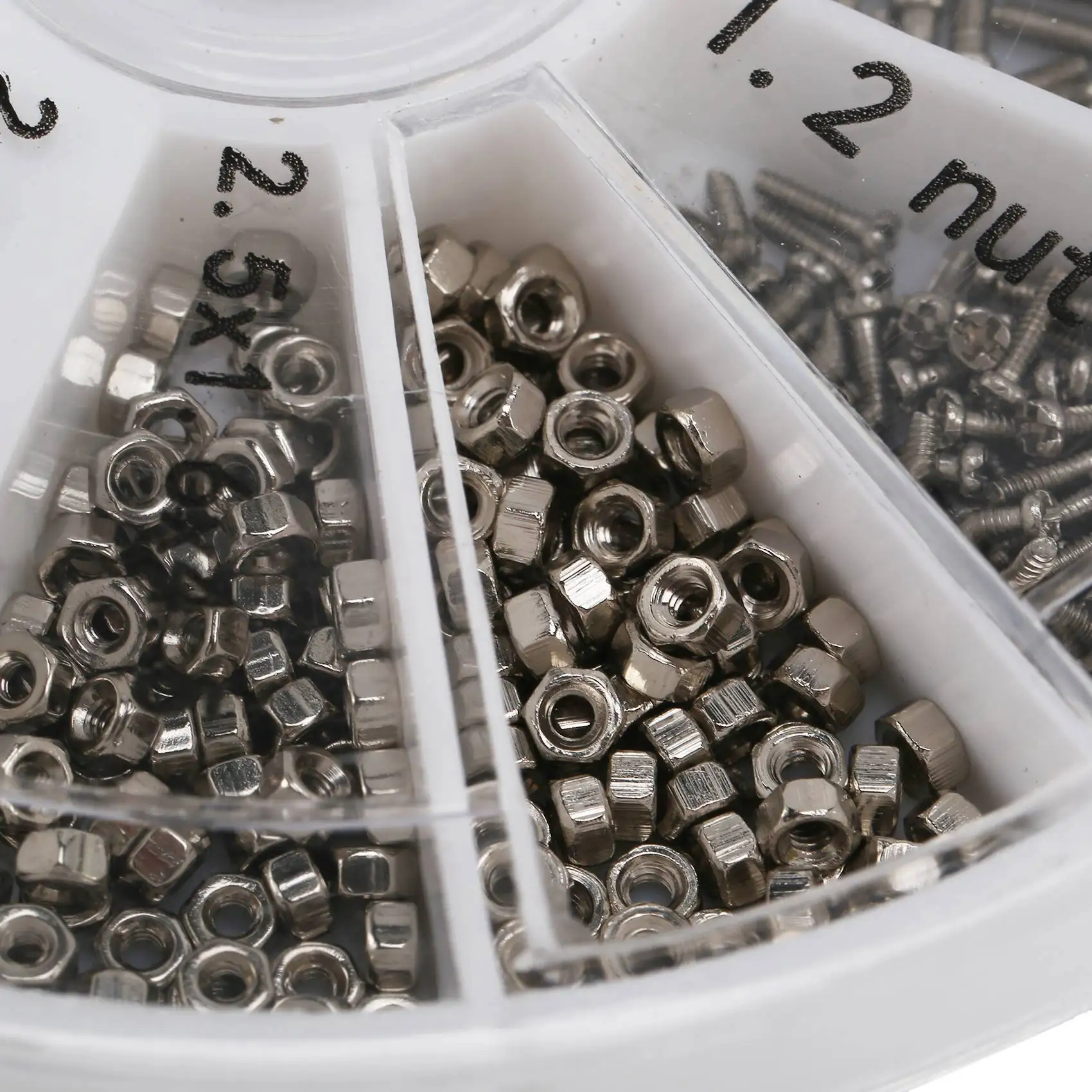 B03C-3000Pcs Stainless Steel Screws Set Machine Screws Assortment For PC Glasses Mobile Phone