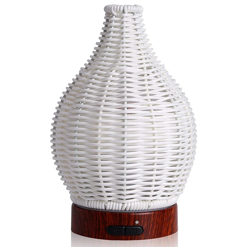 

Aromatherapy Machine Creative Rattan Essential Oil Atomization Aromatherapy Lamp, Rattan Air Small Humidifier US Plug