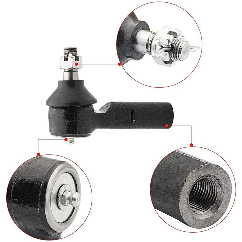 6X توجيه خلفي وصلة كروية خارجية لعربة الجولف EZGO TXT G&E 2001-UP 70695-G01 #4