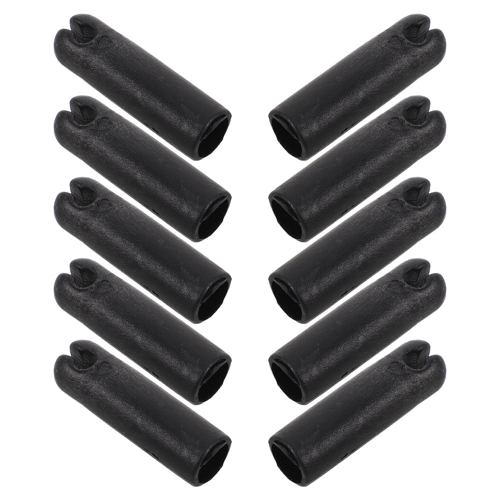 

10 Pcs Kite Accessories Diy Supplies Assembly Black Blank Kites Rod Adapters