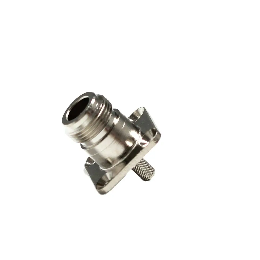 1PC N Type Female Jack Panel Mount RF Coax Connector Crimp  For RG58 LMR195 Coaxial Cable Wholesale