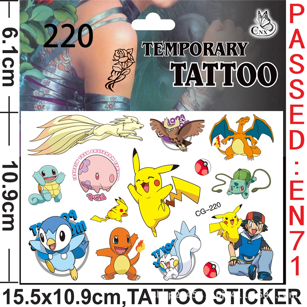 Pokemon-Geschenke für Geburtstagsfeiern, Aufkleber, Geschenktüten, kleine Geschenke für Jungen und Mädchen