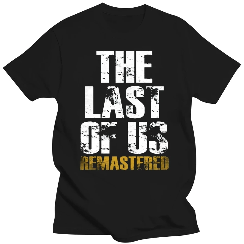 The Last Of Us Remastered T Shirt Authentic Summer Style Over Size S-5XL Tee Shirt Personalized Leisure Original Fitness Shirt