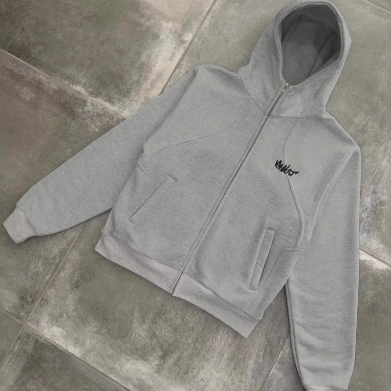 

Ретро-худи унисекс в стиле миллениал, американский стиль, с длинными рукавами, свободный крой, повседневный, осенне-зимний пуловер