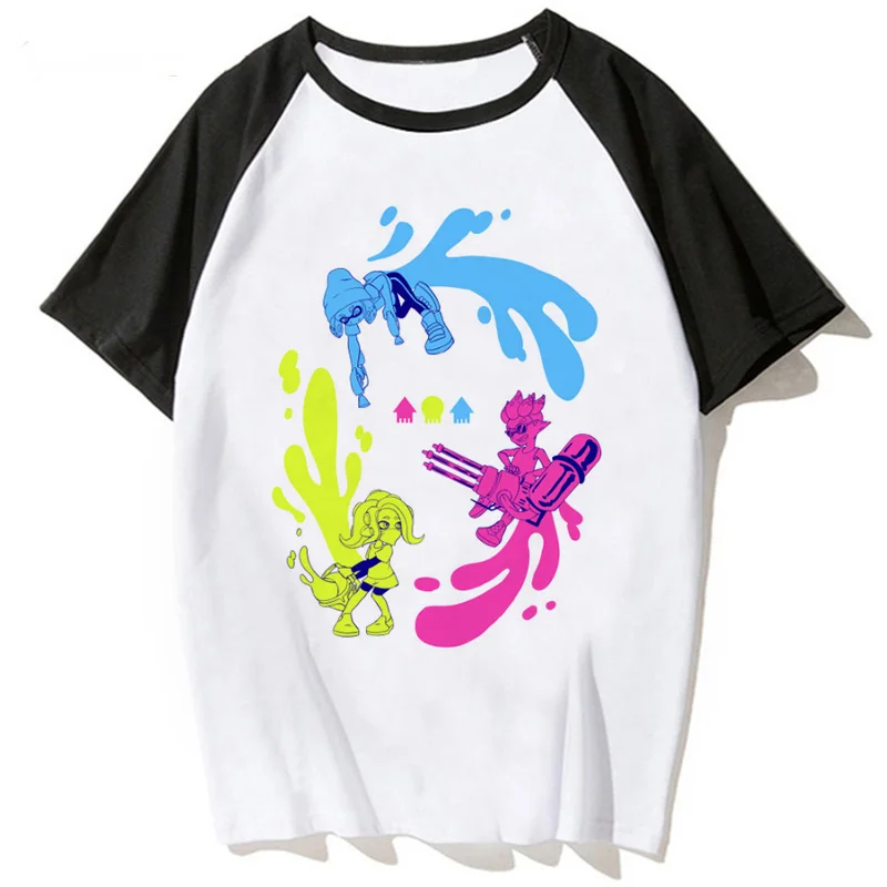 TShirts 3D Print FPS Graffiti Game Splatoon Child Casual Fashion Oversize Round Neck TShirt Kids Boys Girls Tees Tops Clothing