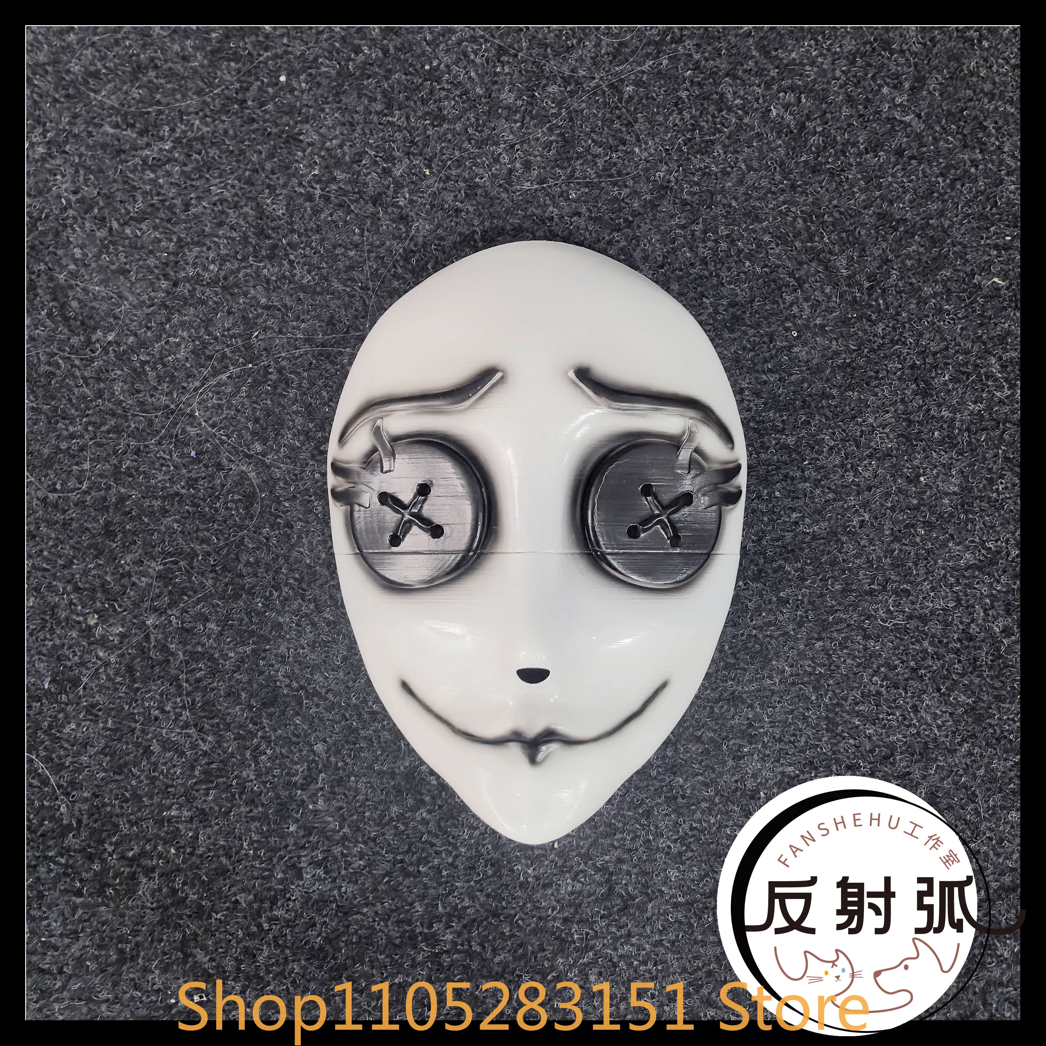 Game Identity V Cléo Decroux Anime Cosplay Mask Props Mask ornament Accessories Unisex Halloween Party Role Play gift