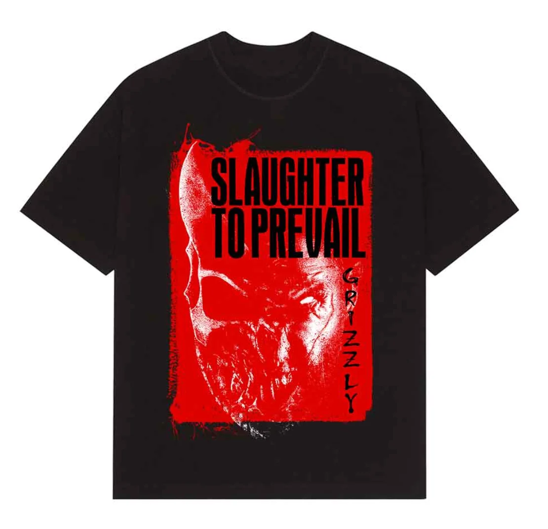 Slaughter To Prevail 1984 Band T-Shirt 100% Cotton Graphic Tee Men Women Summer Streetwear Top