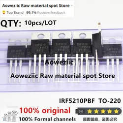 Aoweziic  2021+  100% New Imported Original  IRF5210PBF IRF5210 F5210 TO-220 Power MOS Tube 100V 40A