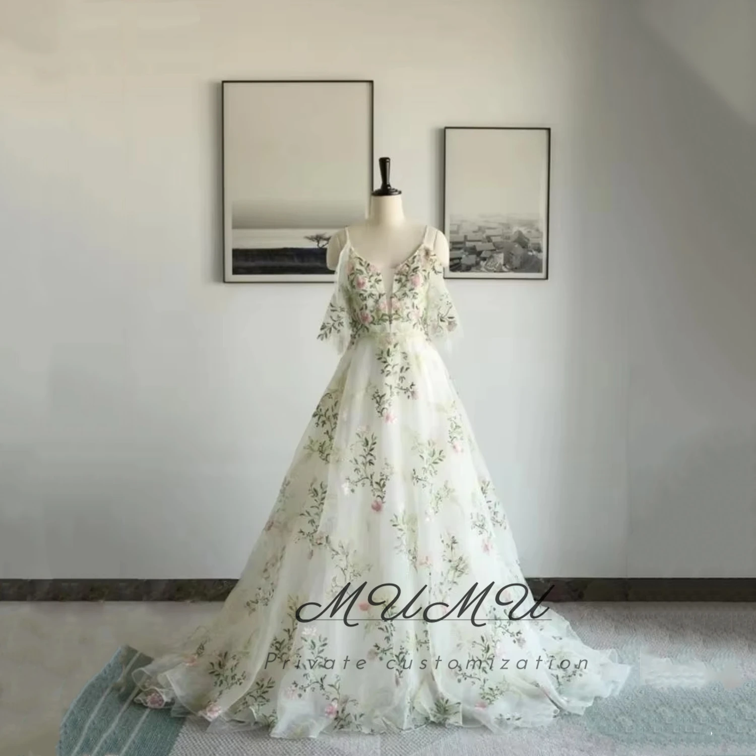 

MuMu Customized Платье Вечернее Wedding party Dresses Women's Evening Dress فساتين سهرة Elegant Party Dresses 2025 bridal dress