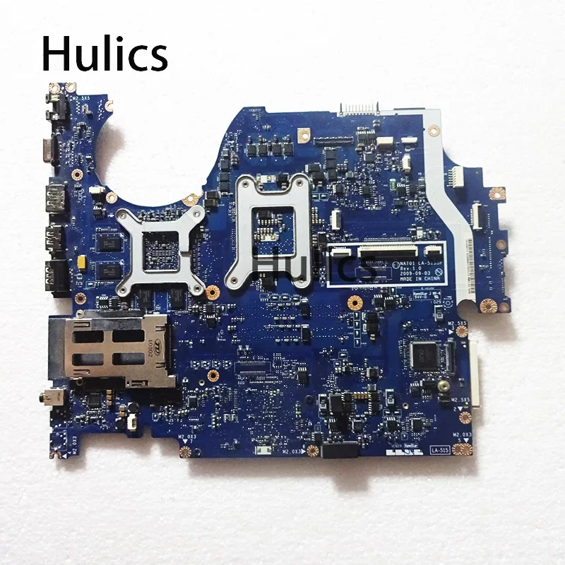 Hulics Used NAT01 LA-5153P CN-0J507P 0J507P J507P Laptop Motherboard For Dell Studio 17 1747 HD4650 PM55 DDR3 Main Board