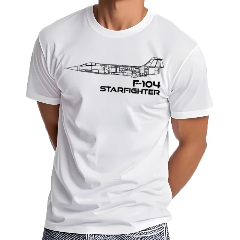 F-104-Camiseta De M… - image
