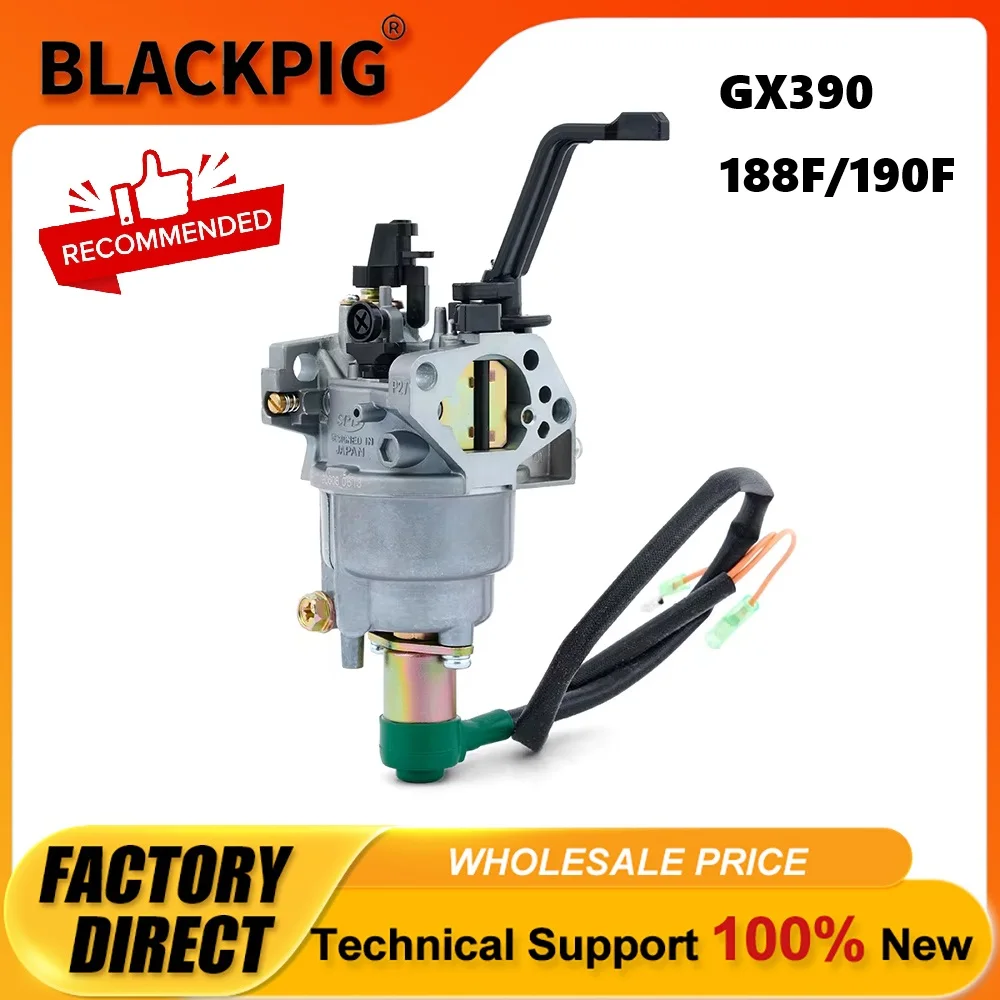 188F 190F GX390 Generator Carburetor Kit Manual Choke For EG6500 5kw 6.5kw 13HP Gasolina Generator Parts Accessories