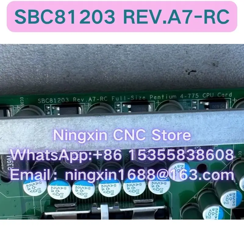 Second-hand SBC81203 REV.A7-RC motherboard Functional test OK Fast delivery