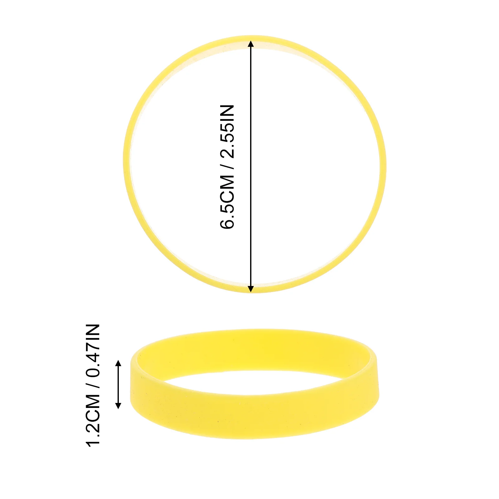 6 قطع من حزام المفتاح الكهربائي المتين المطاطي المرن المضاد للخياطة لأداة التثبيت العالمية