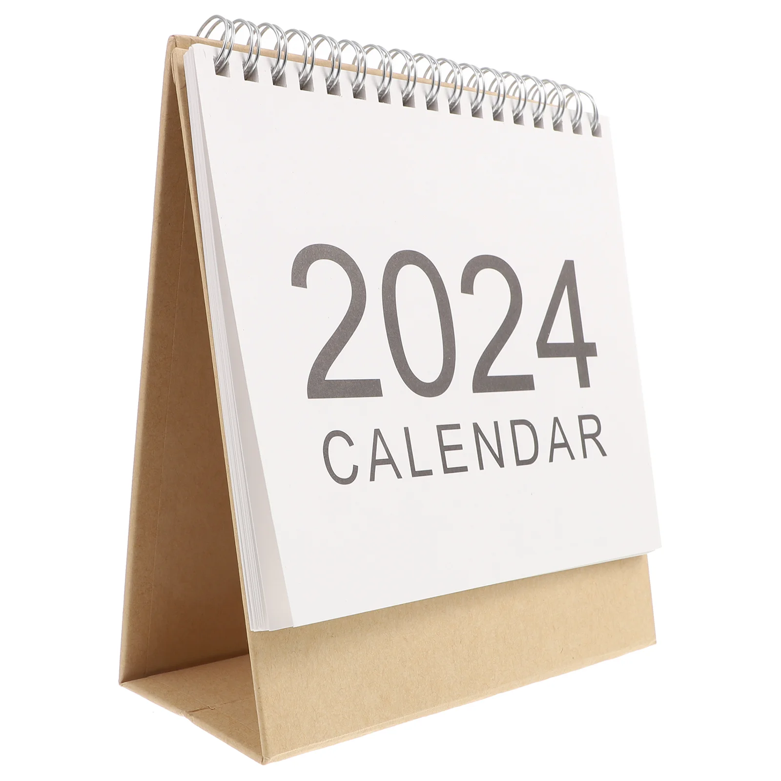 

2024 Desk Calendar Freestanding Monthly Ornament Daily Use Calendars Calender Mini Flip for