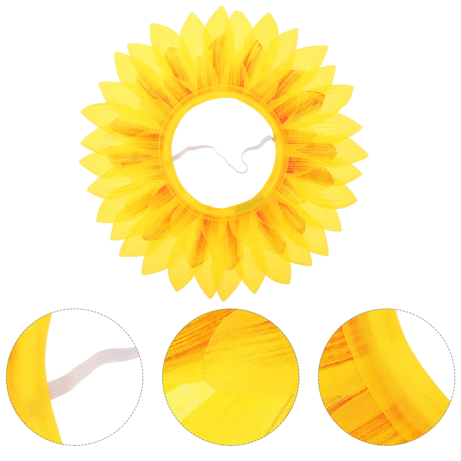 

Sunflower Headgear Kids Costume Headpiece Hat Cosplay Funny Party Decor Halloween Decoration