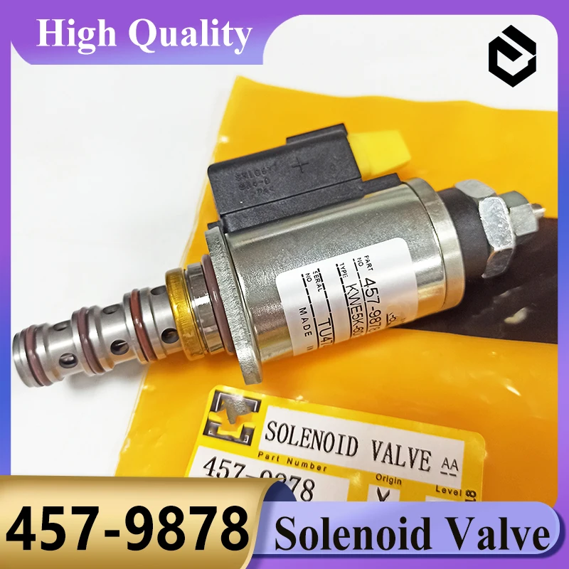 

457-9878 Hydraulic Pump Solenoid Valve 4579878 KWE5K60/G24DB30/CT for Caterpillar CAT 312F 313F 320 320D2 323 Excavator Parts