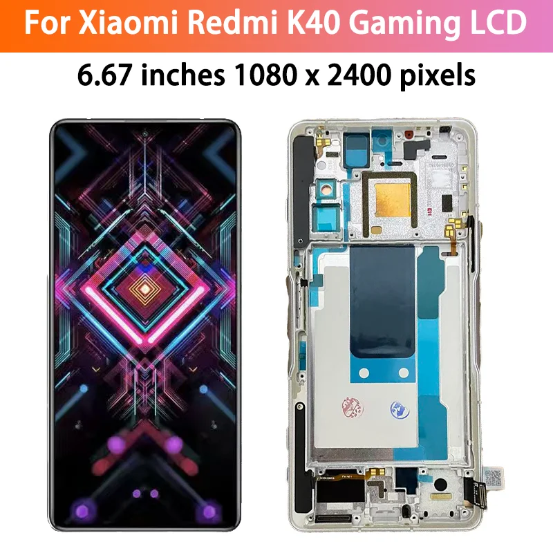 M2012K10C M2104K10AC Premium Lcd For Xiaomi Redmi K40 Gaming Edition LCD Display Touch Panel Screen Digitizer Assembly