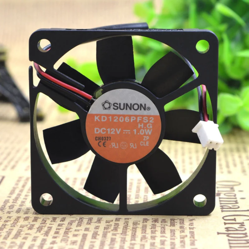 y-for-sunon-kd1206pfs2-dc12v-1w-2-wire-60x60x10mm-case-cooling-fan