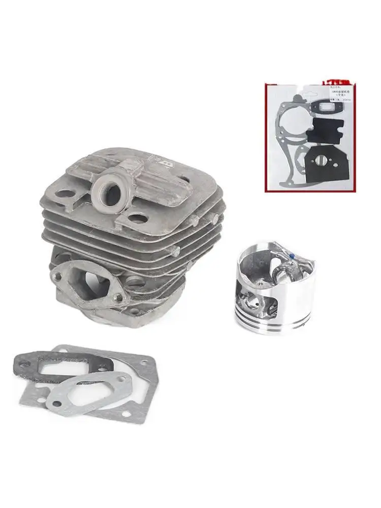 Banglong/Qingyue/Yusen チェーンソー 52 シリンダーアセンブリには、車両用ガスケット、ニードルローラーシーラント、アクセサリーがすべて付属しています。