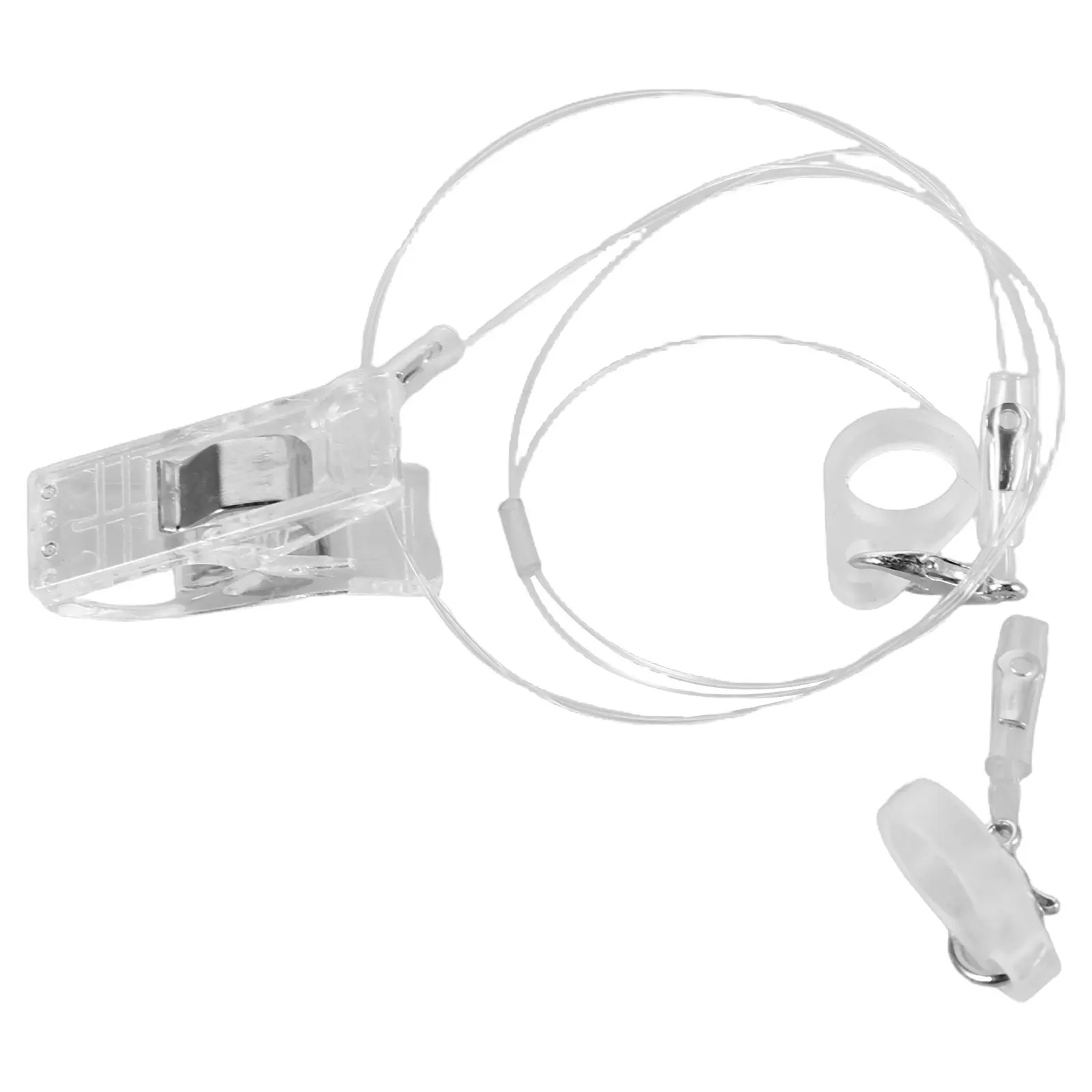Hearing Aid Anti Loss Cord Bte Hearing Aid Security Clip Dual Ear Holder Tether Transparent Safety Lanyard for Adults Seniors