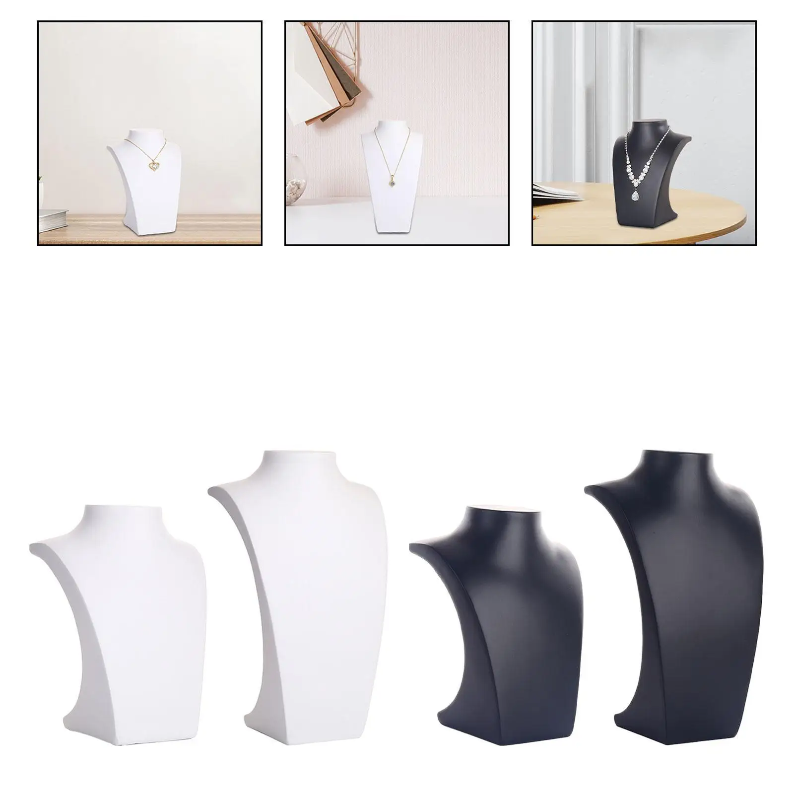 

Necklace Jewelry Display Bust Pendant Organizer for Tabletop Store Counter