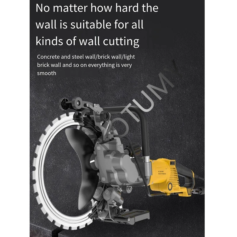 High-Frequency Ring Saw High-Power Brushless Concrete Wall cutting Dust-Free Open Wall Change Doors and Windows