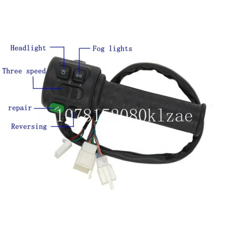 Multifunktion aler elektrischer Motorrad-Gas kombination schalter