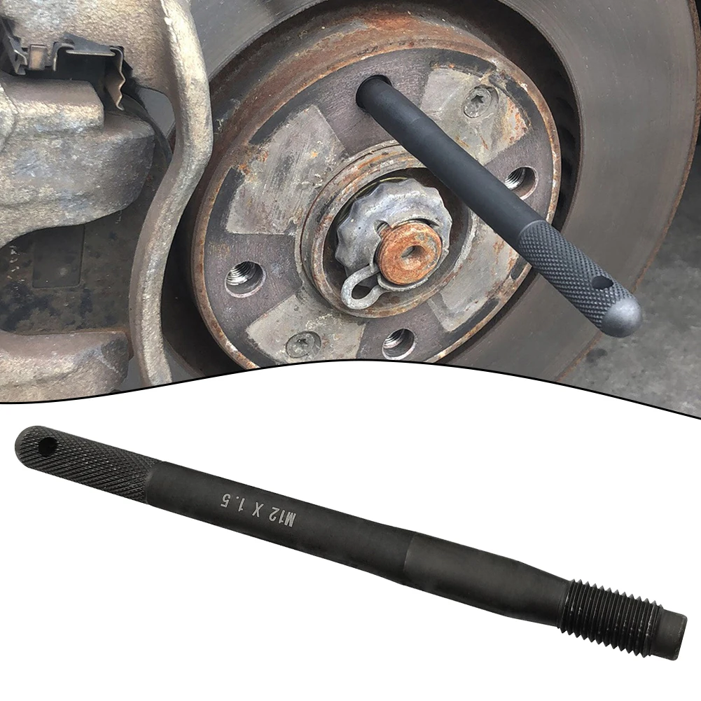 Easy Tire Mounting with Wheel Bolt Pin Guide Tool  M12x1 5  Knurled End for Tight Grip  Universal Fitment