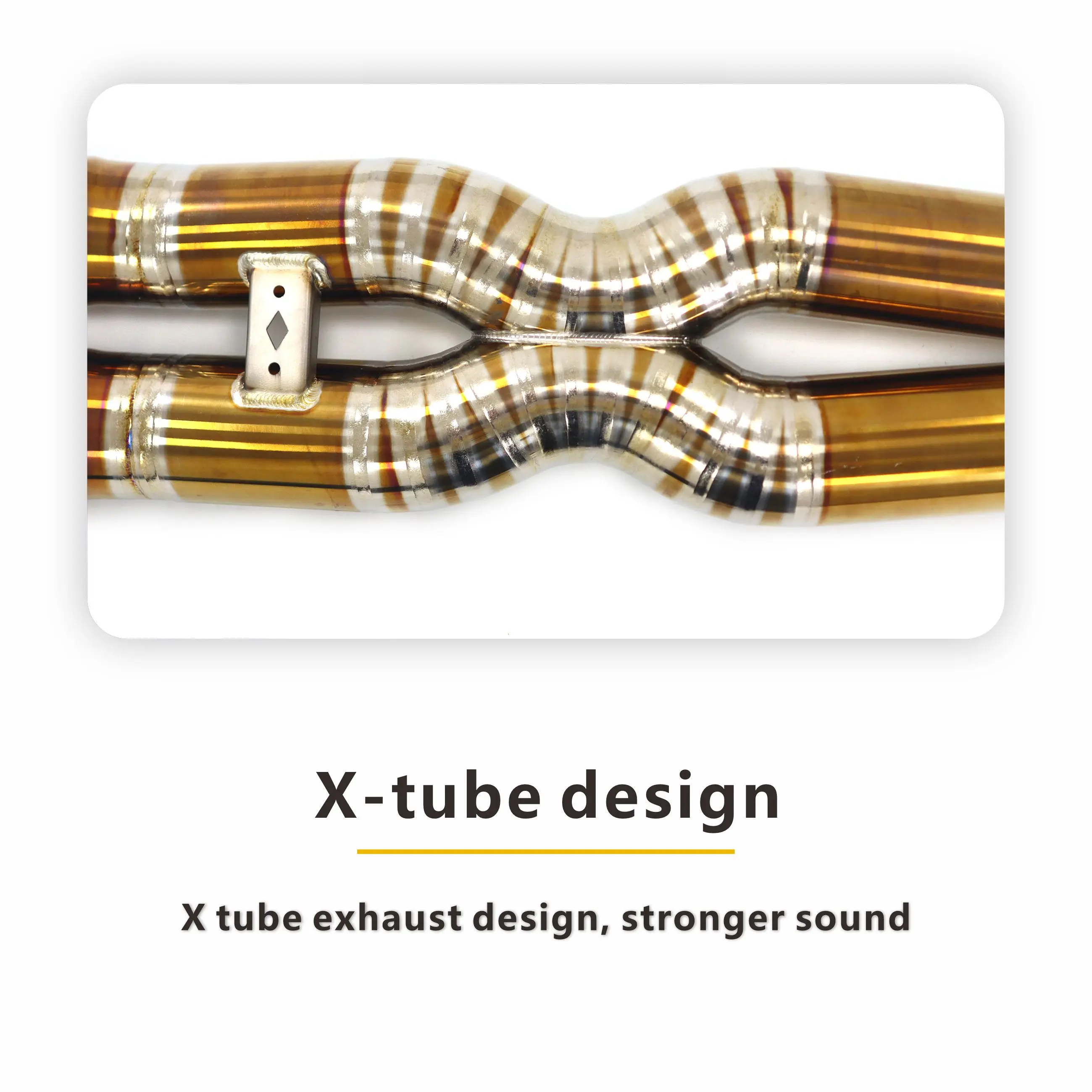 Catback لسيارات BMW M5 G90 صمام إلكتروني يبدو جيدًا كاتم الصوت Ti نظام العادم نصائح تركيب غير مدمر