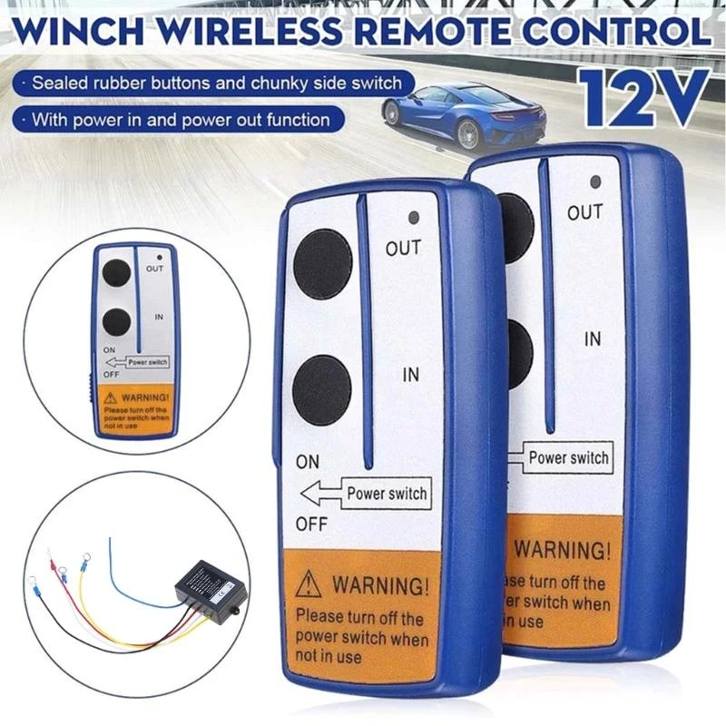 R6FA Boat Wireless Remote Control Solution for Electric Winches Offering Convenience