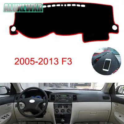 

Car Dashboard Avoid Light Pad Instrument Platform Desk Cover Mats Carpets Auto Accessories for BYD F3 2005 to 2013