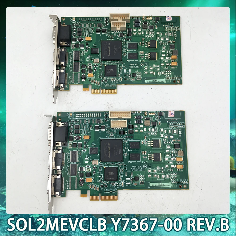 1 Pcs SOL2MEVCLB Y7367-00 REV.B For MATROX SOLIOS eV-CL Capture Card Frame Grabber