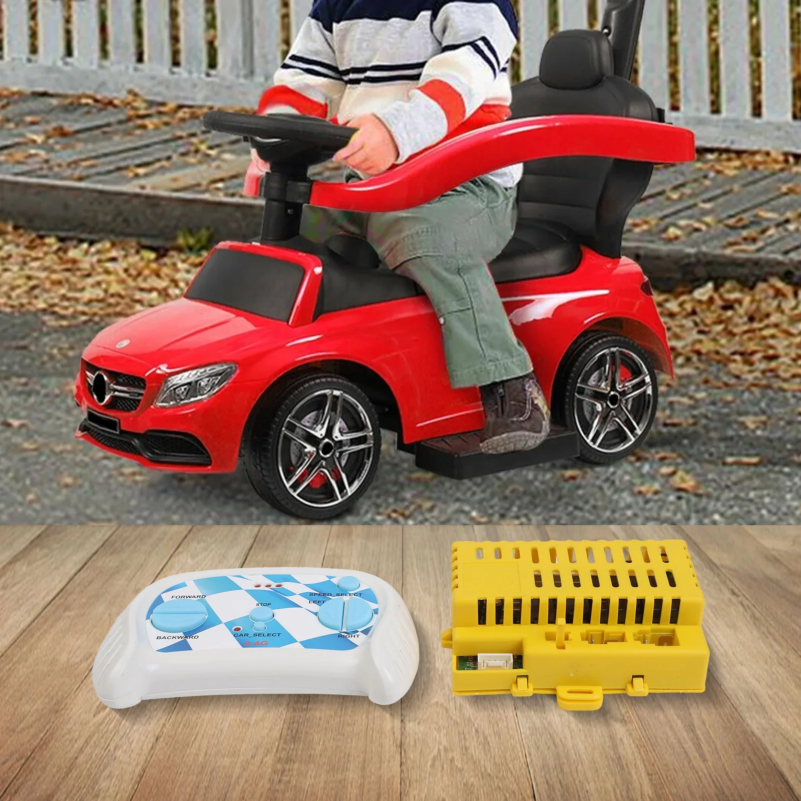 New Useful Receiver Remote Control Full Set Remote Control Control Box Receiver Electric Vehicle Controller Receiver 24V 5-pin