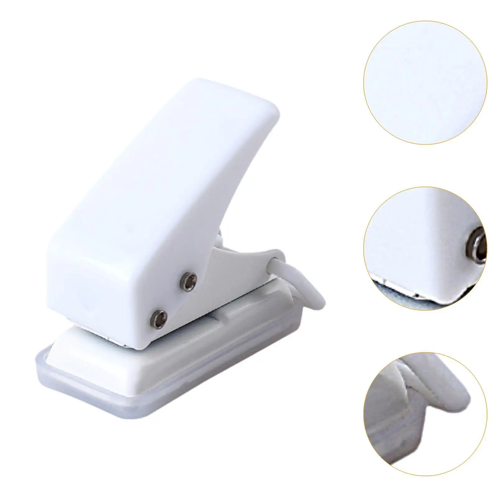 Mini perforador pequeño y compacto, suministros para el hogar para manualidades de proyectos de arte en papel