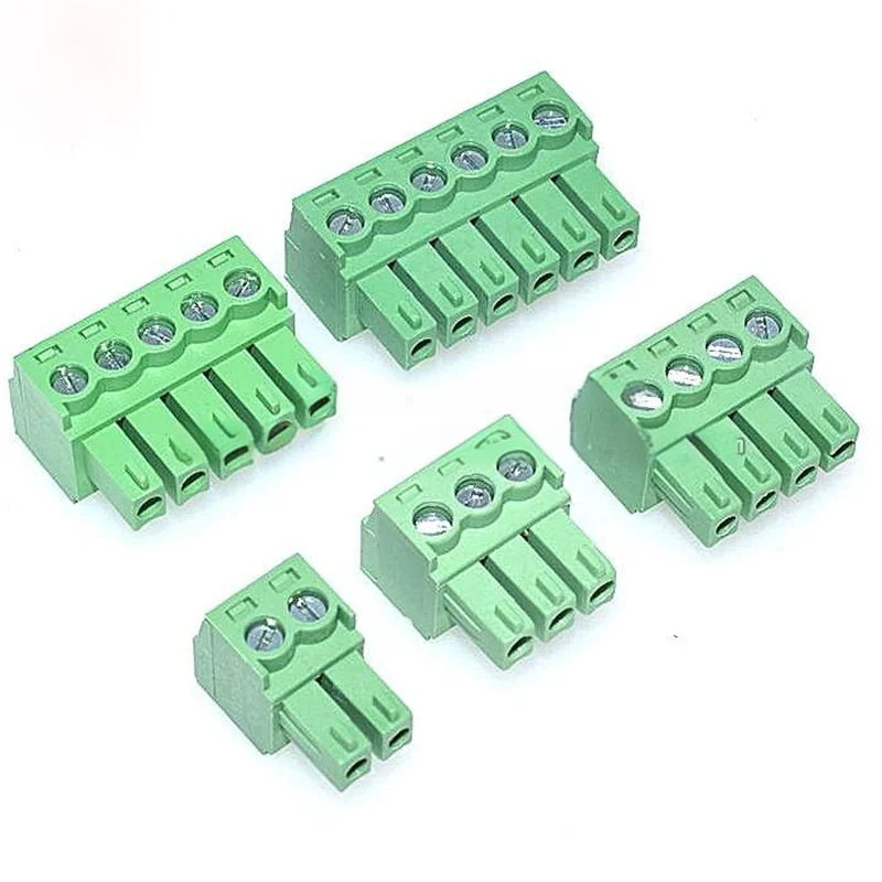 5 шт. 15EDG KF2EDG 3,81 мм винтовая клеммная колодка для печатной платы 2 3 4 5-16-контактный штекер, гнездовой разъем, прямой изогнутый штифт