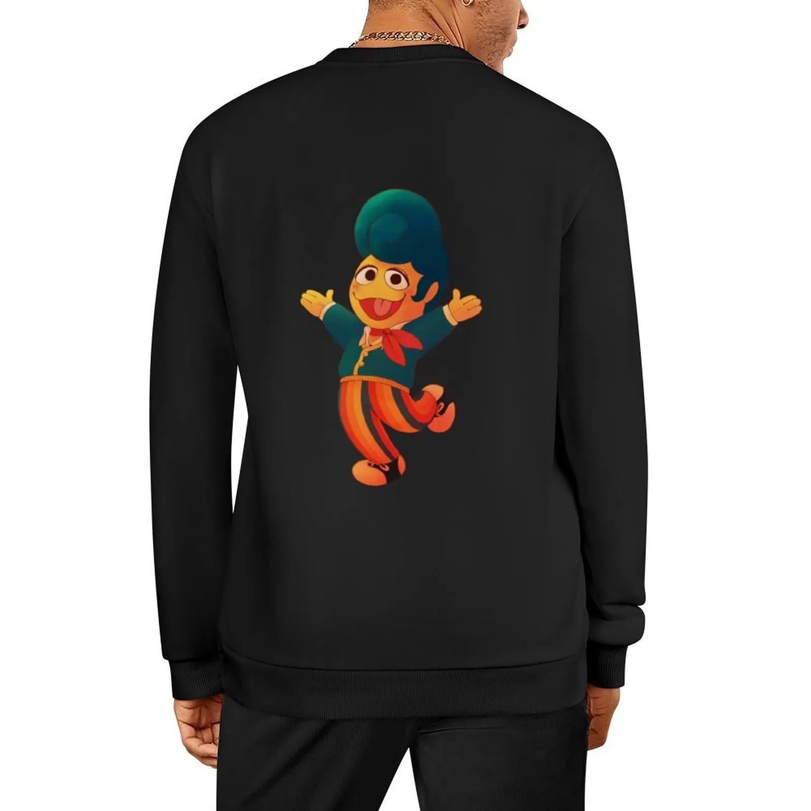 

Wally Darling Pullover japanese style mens clothes men's sweat-shirt set men's clothing new sweatshirts