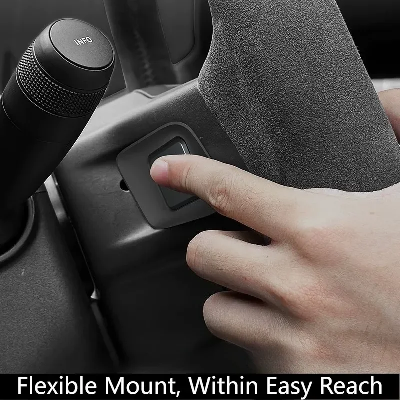 Steering Wheel Silicone Bracket Precise Fit Parts For ZEEKR 7X/001/8X/007GT/MIX 2024-2026 Flexible Sticky Silicone Phone Holder