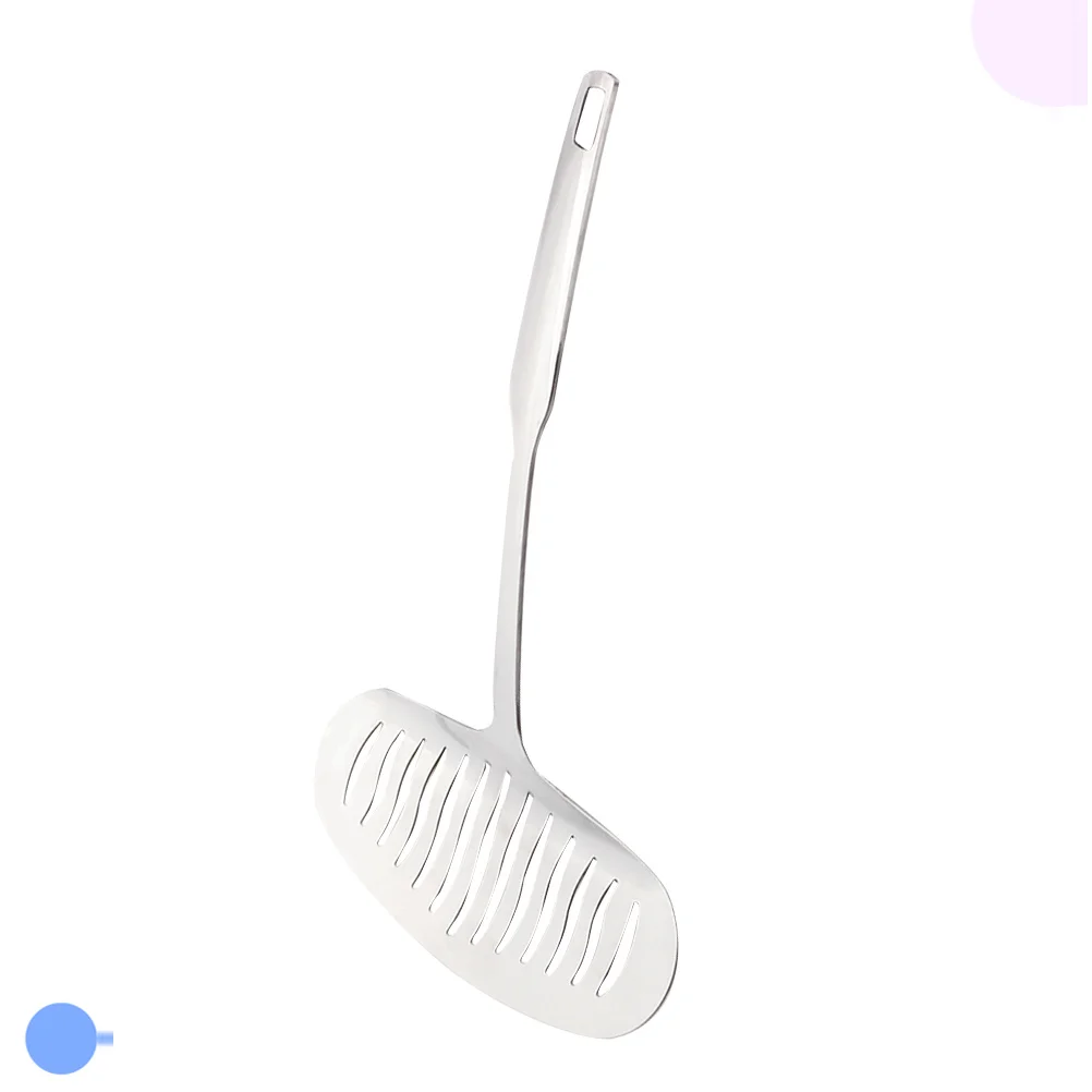 

Widen Stainless Steel Fried Fish Spatula Slotted Turner for Home Restaurant Kitchen Cooking Multifunctional Lifting Turning